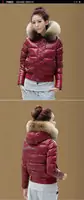 femmes doudoune moncler ski blouson sport cool deep rouge